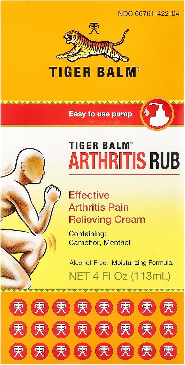 image:imageTiger Balm Arthritis Rub 4 fl oz4 Fl Oz Pack of 1