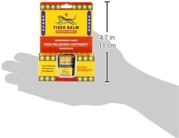 image:imageTiger Balm Pain Relieving Ointment Extra Strength 063 Ounce Cinnamon Yellow Pack of 1