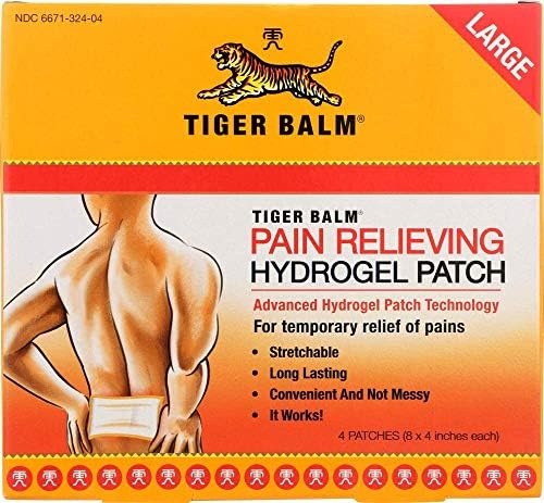image:imageTiger Balm Pain Relieving Patch Large 4 Count