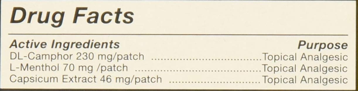 image:imageTiger Balm Pain Relieving Patch Large 4 Each 4 Count Pack of 34 Count Pack of 3