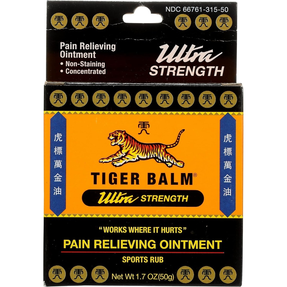 image:imageTiger Balm Pain Relieving Ointment Ultra Strength Nonstaining 17 Ounce