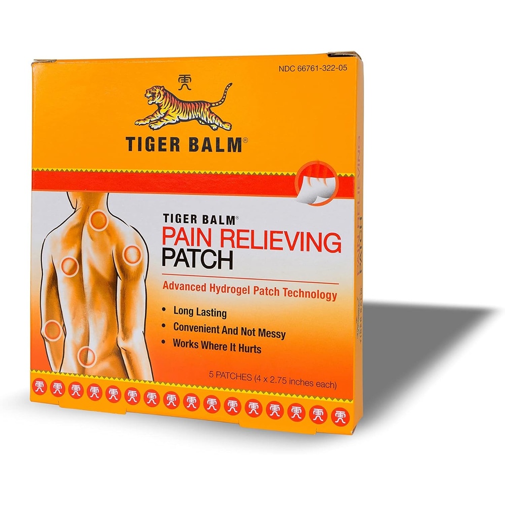 image:imageTiger Balm Pain Relieving Patch 5 Count