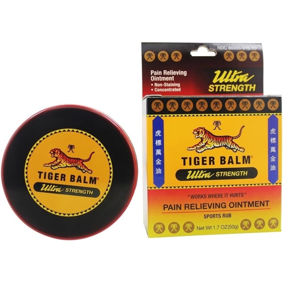 image:imageTiger Balm Ultra Strenght Pain Relief 50gUnflavored