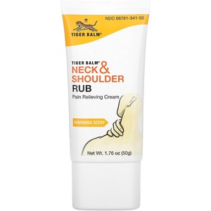 TIGER BALM NECK & SHOULDER RUB, 1.76 oz.(Vanishing Scent)