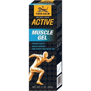 Tiger Balm Active Muscle Gel, 2oz