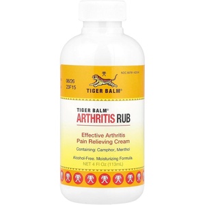 Tiger Balm Arthritis Rub – – 4 fl oz(4 Fl Oz (Pack of 1))